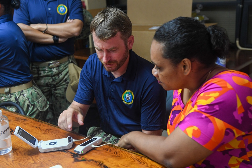 Pacific Partnership 2024-1: Ultrasonography Training at Belau National Hospital