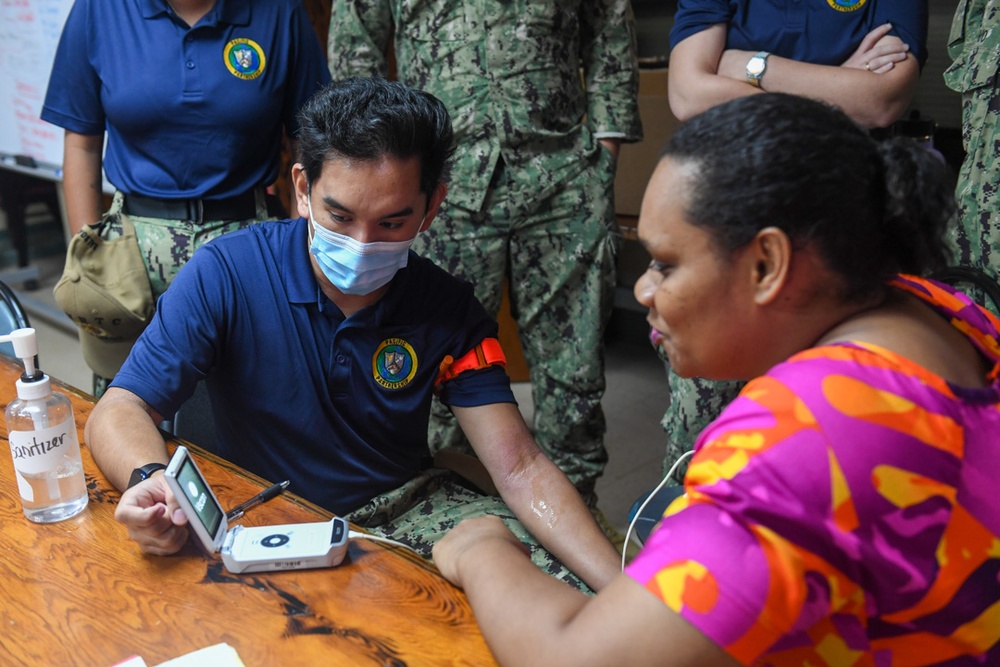 Pacific Partnership 2024-1: Ultrasonography Training at Belau National Hospital