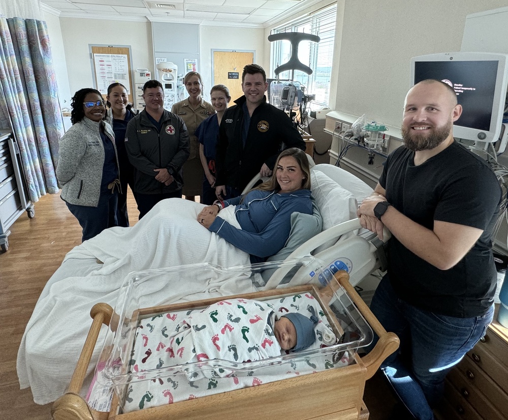 Naval Hospital Guantanamo Bay Welcomes First Baby of 2024