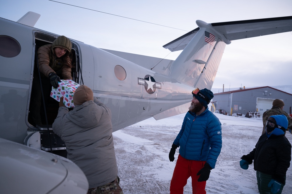 Spreading holiday cheer in Wales, Alaska: PRSC flies Christmas gifts into Alaskan remote school