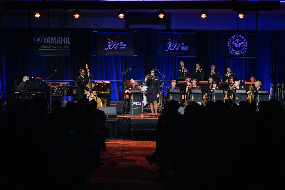 Navy Band Commodores headline national jazz conference