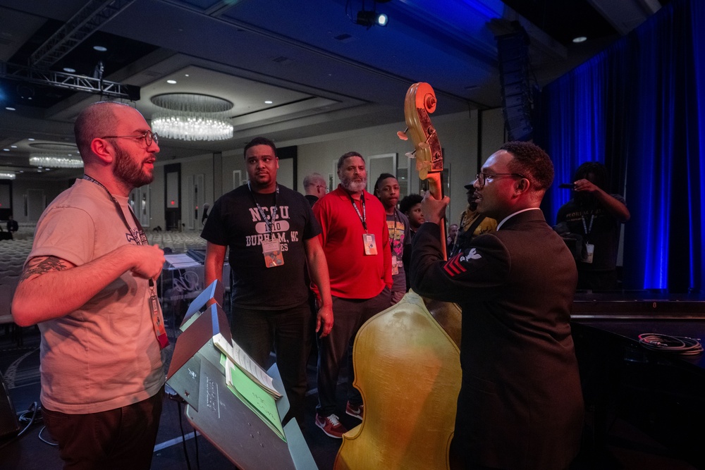 Navy Band Commodores headline national jazz conference