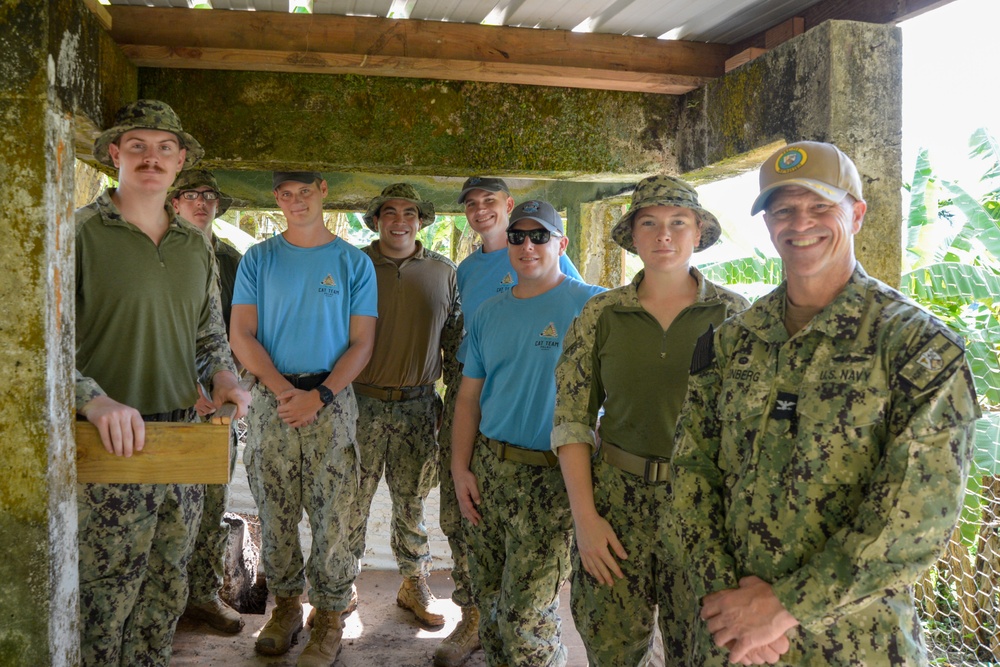 Pacific Partnership 2024-1: Community Chicken Coop Construction