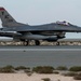 U.S. Air Force F-16 arrive in CENTCOM area of responsibility for Ballast Cannon 24.3