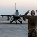 U.S. Air Force F-16 arrive in CENTCOM area of responsibility for Ballast Cannon 24.3