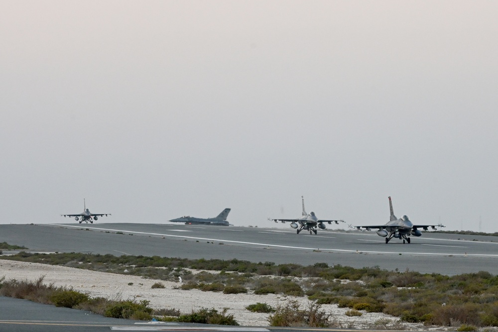 U.S. Air Force and Royal Bahraini Air Force participate in joint Ballast Cannon exercise