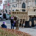 Photo of Team Robins participating in annual Macon-Bibb Christmas parade