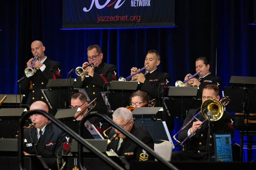 Navy Band Commodores perform at national jazz conference