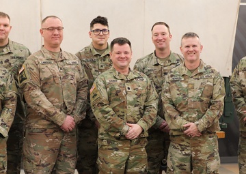 Maj. Herron of Division FIRES Section promoted