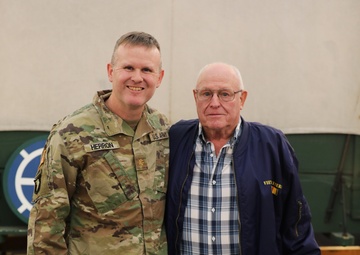 Maj. Herron of Division FIRES Section promoted