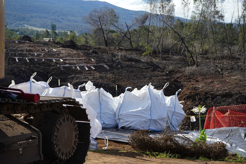 USACE oversees complicated crane lift in Kula, Maui