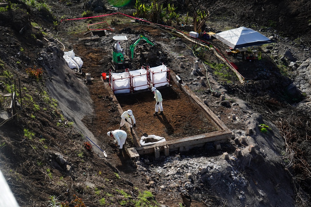 USACE oversees complicated crane lift in Kula, Maui