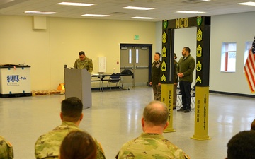 Civil Affairs Command Hosts NCO Induction Ceremony