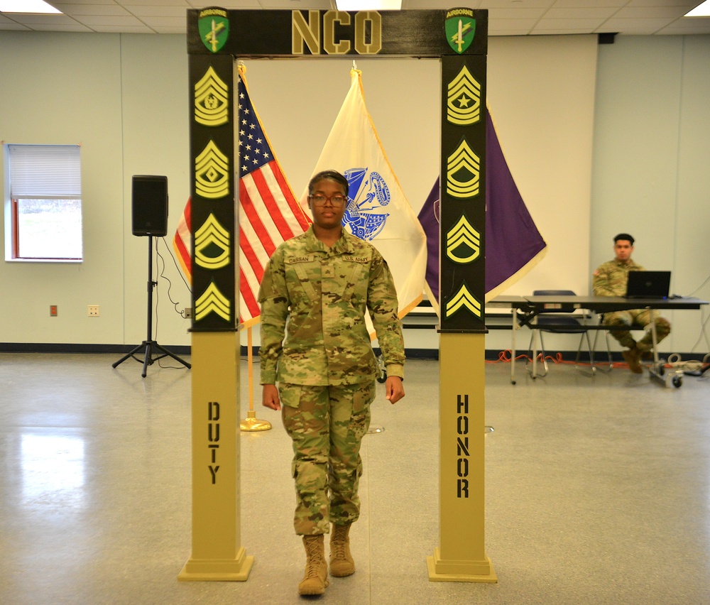 Civil Affairs Command Hosts NCO Induction Ceremony