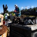 Soil sample collection in Kula, Maui