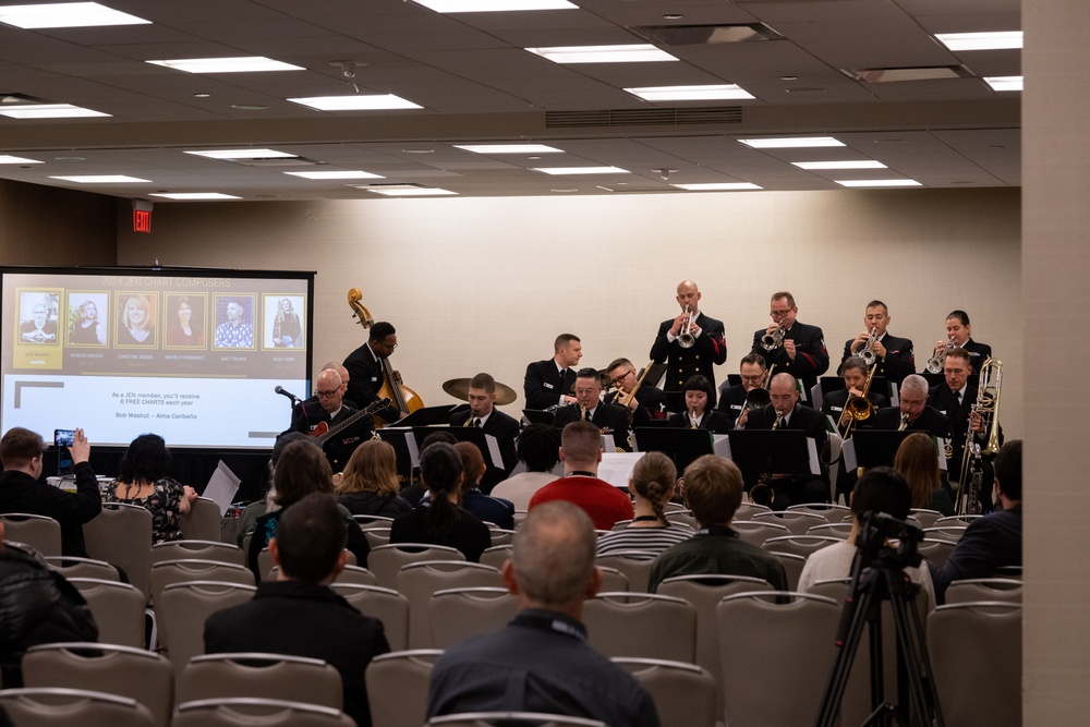 Navy Band Commodores perform at Young Composers Showcase