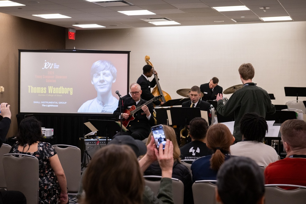 Navy Band Commodores perform at Young Composers Showcase