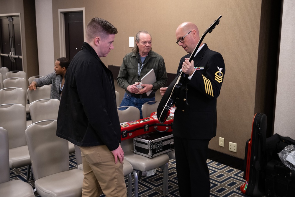 Navy Band Commodores perform at Young Composers Showcase