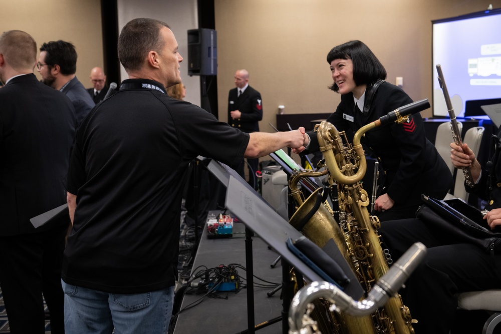 Navy Band Commodores perform at Young Composers Showcase