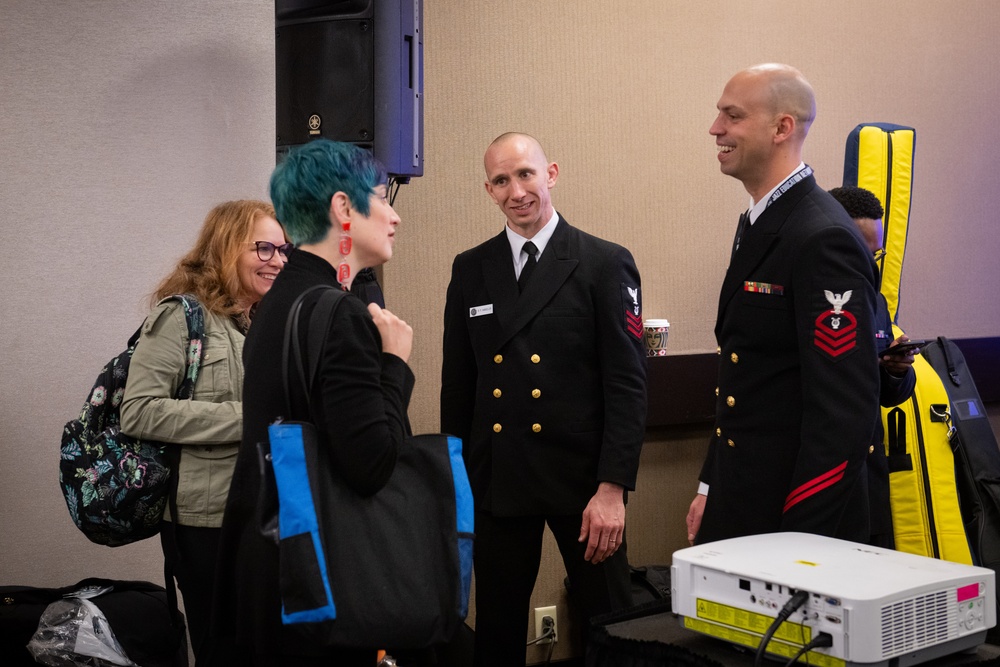 Navy Band Commodores perform at Young Composers Showcase