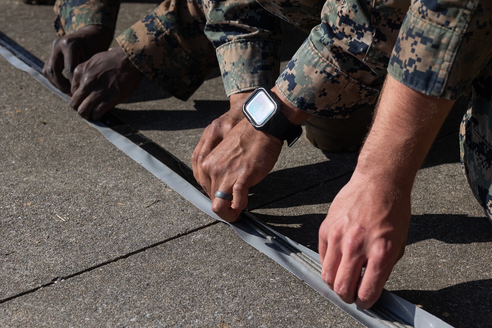 Marines with Battalion Landing Team 1/1 conduct Urban Sustainment Training