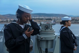 USS Mesa Verde and 26th Marine Expeditionary Unit (Special Operations Capable) arrives in Piraeus, Greece