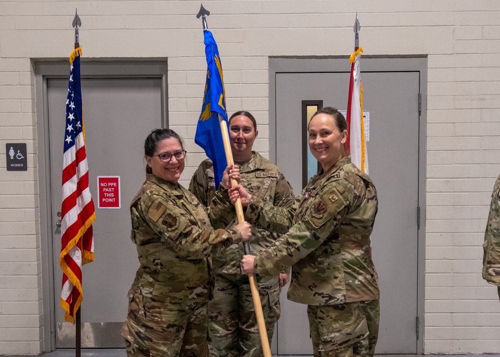 125th Logistics Readiness Squadron change of command ceremony