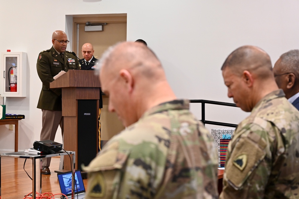 D.C. Army National Guard State Aviation Safety Officer retirement ceremony