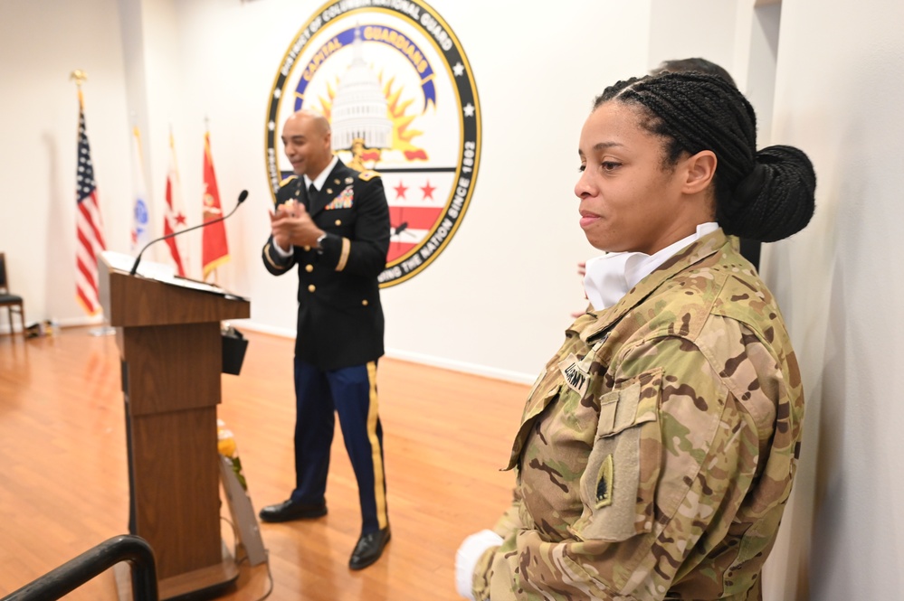 D.C. Army National Guard State Aviation Safety Officer retirement ceremony