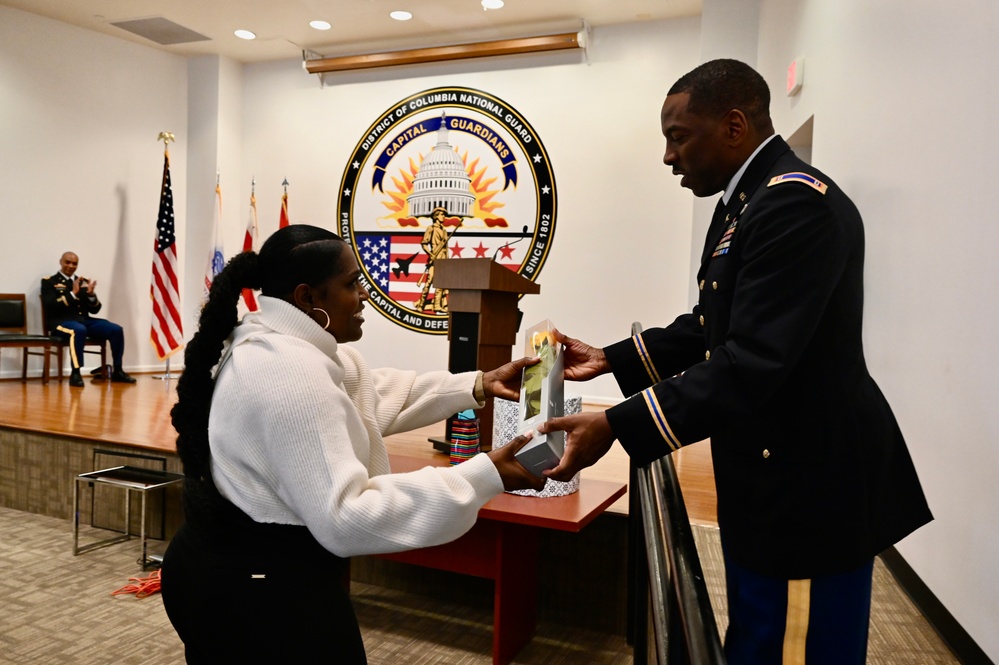 D.C. Army National Guard State Aviation Safety Officer retirement ceremony