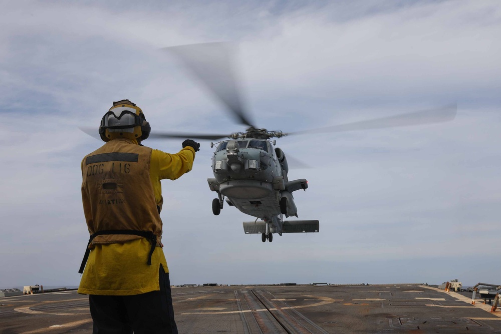 USS Thomas Hudner Deploys in U.S. 6th Fleet