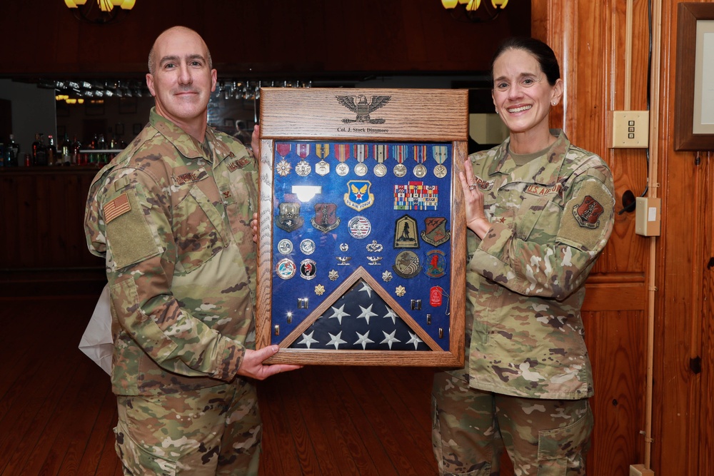 Col. J. Stock Dinsmore retires from the VaANG