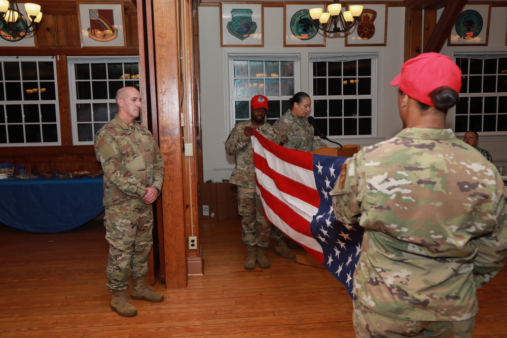 Col. J. Stock Dinsmore retires from the VaANG