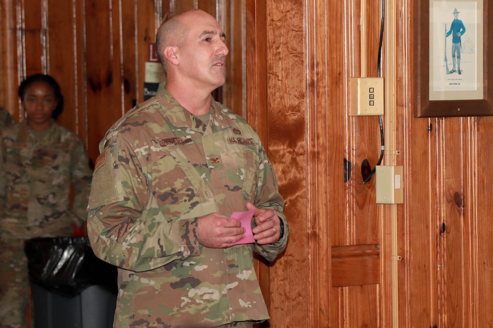 Col. J. Stock Dinsmore retires from the VaANG