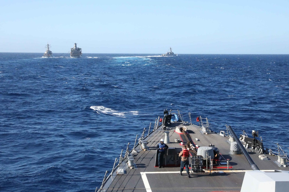 USS Thomas Hudner Deploys in U.S. 6th Fleet