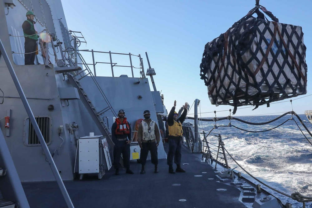 USS Thomas Hudner Deploys in U.S. 6th Fleet