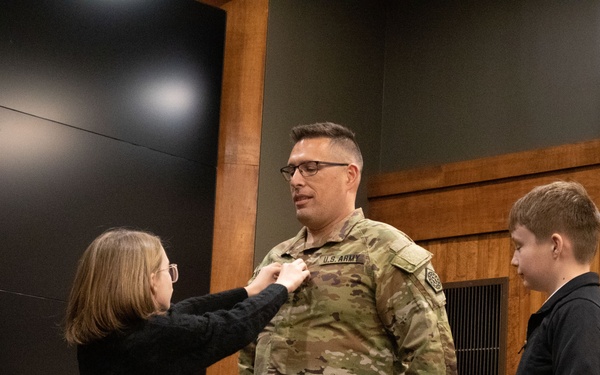 FROM ROTC CADET TO LIEUTENANT COLONEL, AN ILLINOIS ARMY NATIONAL GUARD SOLDIER FROM CHATHAM GETS PROMOTED