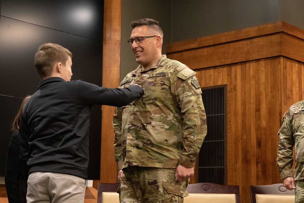 FROM ROTC CADET TO LIEUTENANT COLONEL, AN ILLINOIS ARMY NATIONAL GUARD SOLDIER FROM CHATHAM GETS PROMOTED