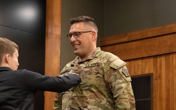 FROM ROTC CADET TO LIEUTENANT COLONEL, AN ILLINOIS ARMY NATIONAL GUARD SOLDIER FROM CHATHAM GETS PROMOTED
