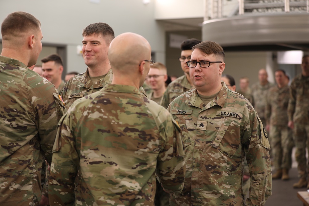 35th Division Artillery Soldiers promoted within NCO Corps