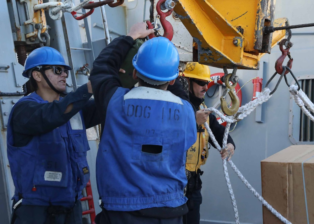 USS Thomas Hudner Deploys in U.S. 6th Fleet