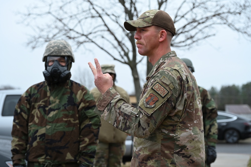 Staff Sgt. Pearce CBRN Instructor