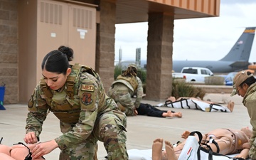 161st Medical Group conducts tourniquet training