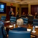 Mr. Matthew Swartz, executive director and chief of staff for U.S. Fleet Forces Command, spoke at the first meeting of 2024 for the Greater Norfolk Corporation (GNC) Executive Committee, Jan. 4, 2024.