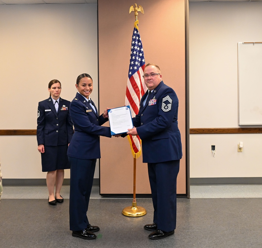 74th Aerial Port Squadron Superintendent Retires