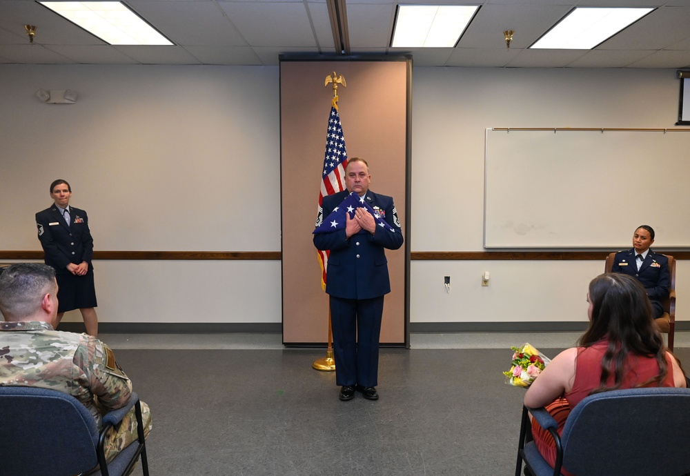 74th Aerial Port Squadron Superintendent Retires