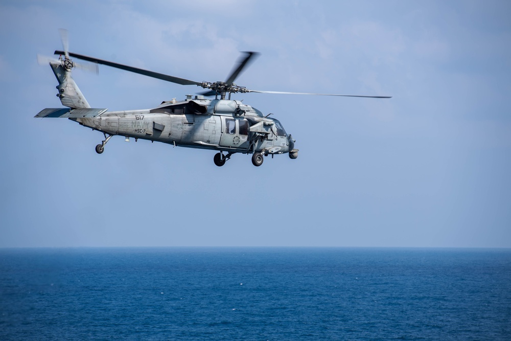 IKE Conducts Flight Operations in 5th Fleet Area of Operations