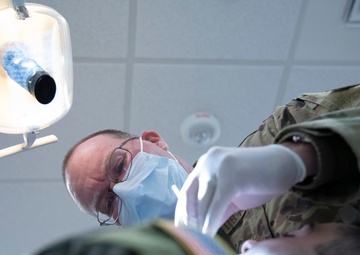 134 Medical Group dental clinic in action