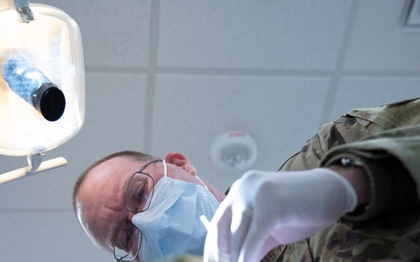 134 Medical Group dental clinic in action