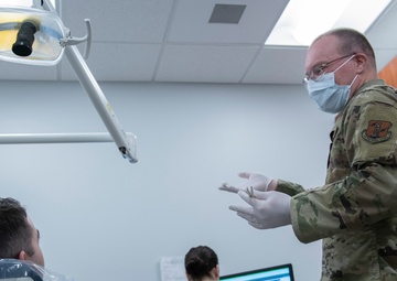 134 Medical Group dental clinic in action